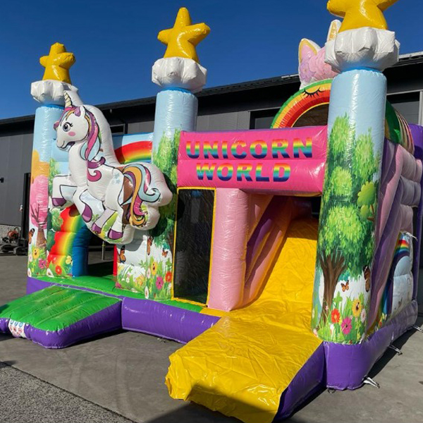 Springkussen unicorn